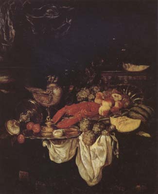 Large Still Life with Lobster (mk14)